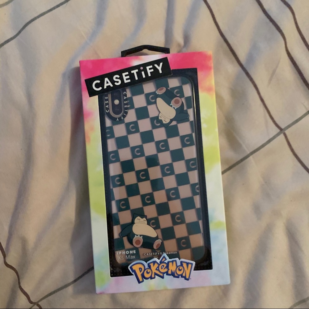 NEW Casetify X Pokémon iPhone XS Max Case Snorlax - Picture 5 of 5